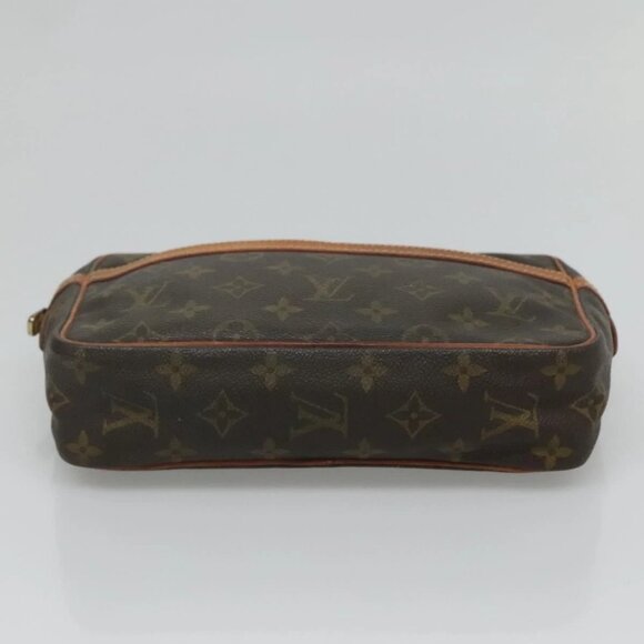 LOUIS VUITTON Monogram Compiegne 23 Clutch Bag M51847 LV Auth hk2737 - Picture 6 of 16